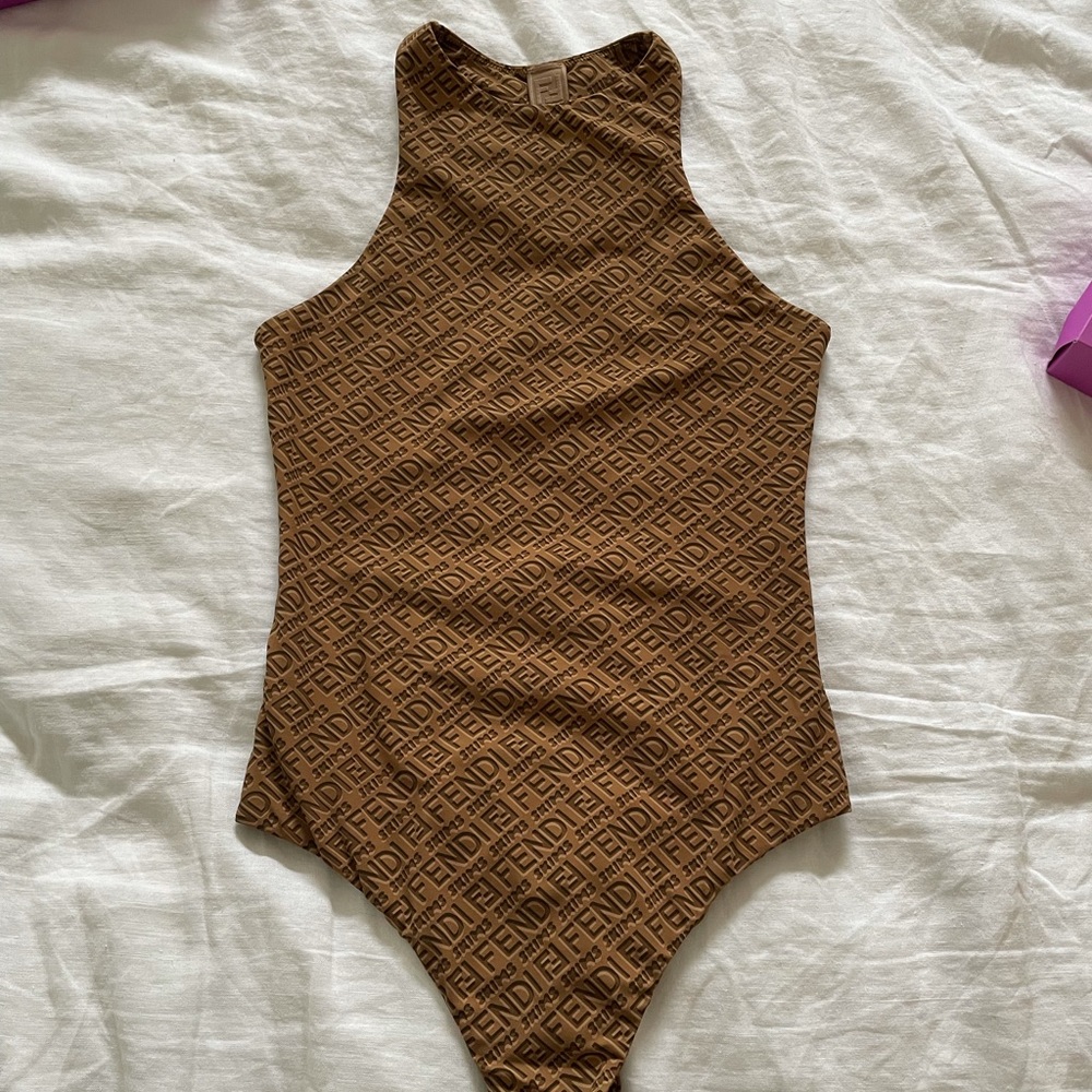 Fendi Skims High Neck Bodysuit - Picture 1 of 4